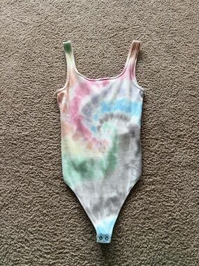 A&F tie dye body suit
